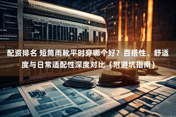 配资排名 短筒雨靴平时穿哪个好？百搭性、舒适度与日常适配性深度对比（附避坑指南）